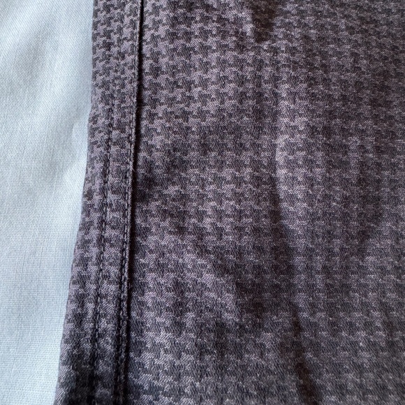 Lipson‎ Contemporary Long Sleeve Casual Dress Shirt Gray/Black Size L Flip Cuffs - Picture 14 of 16